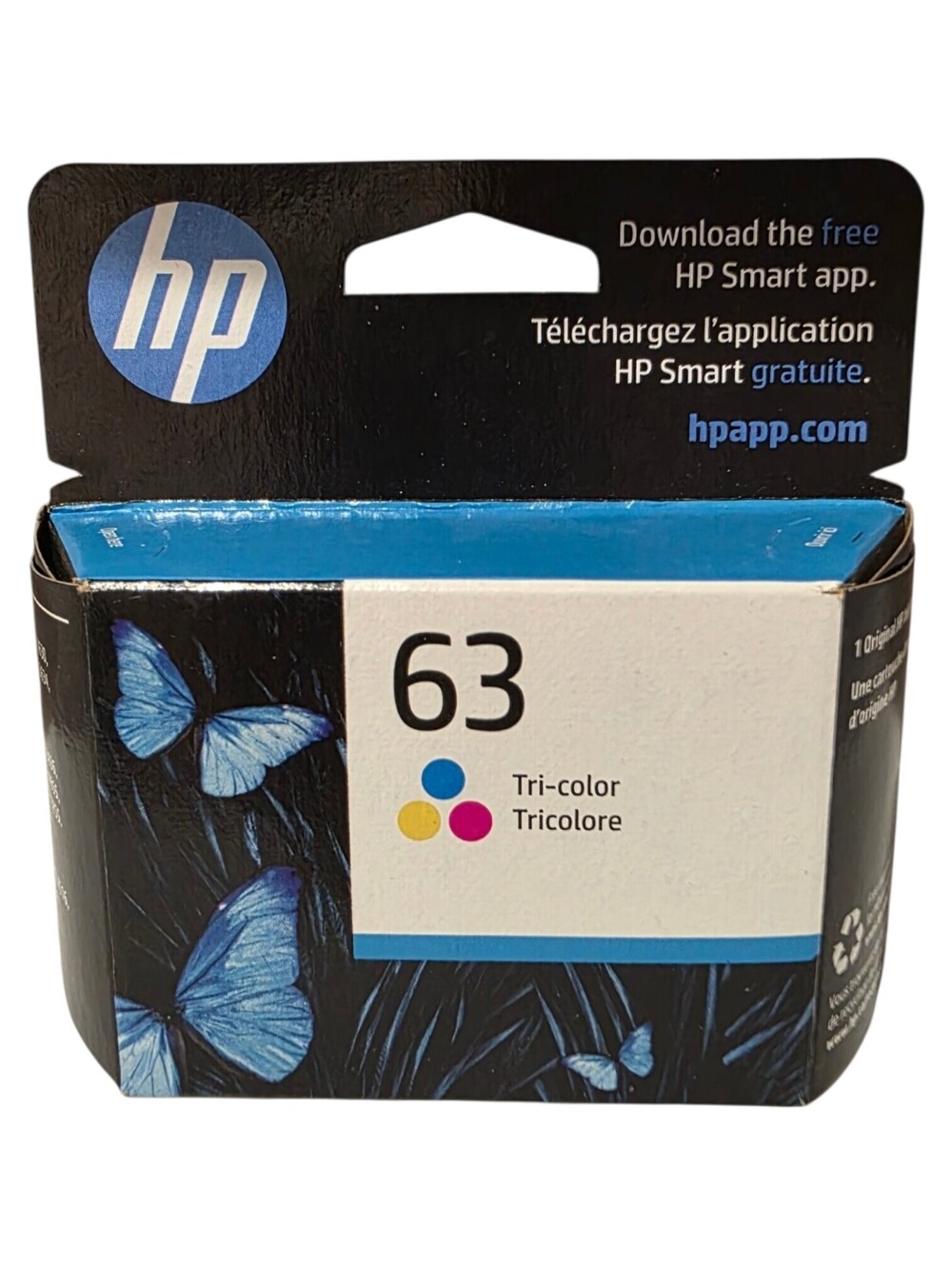 HP 63 Tri-color printer ink